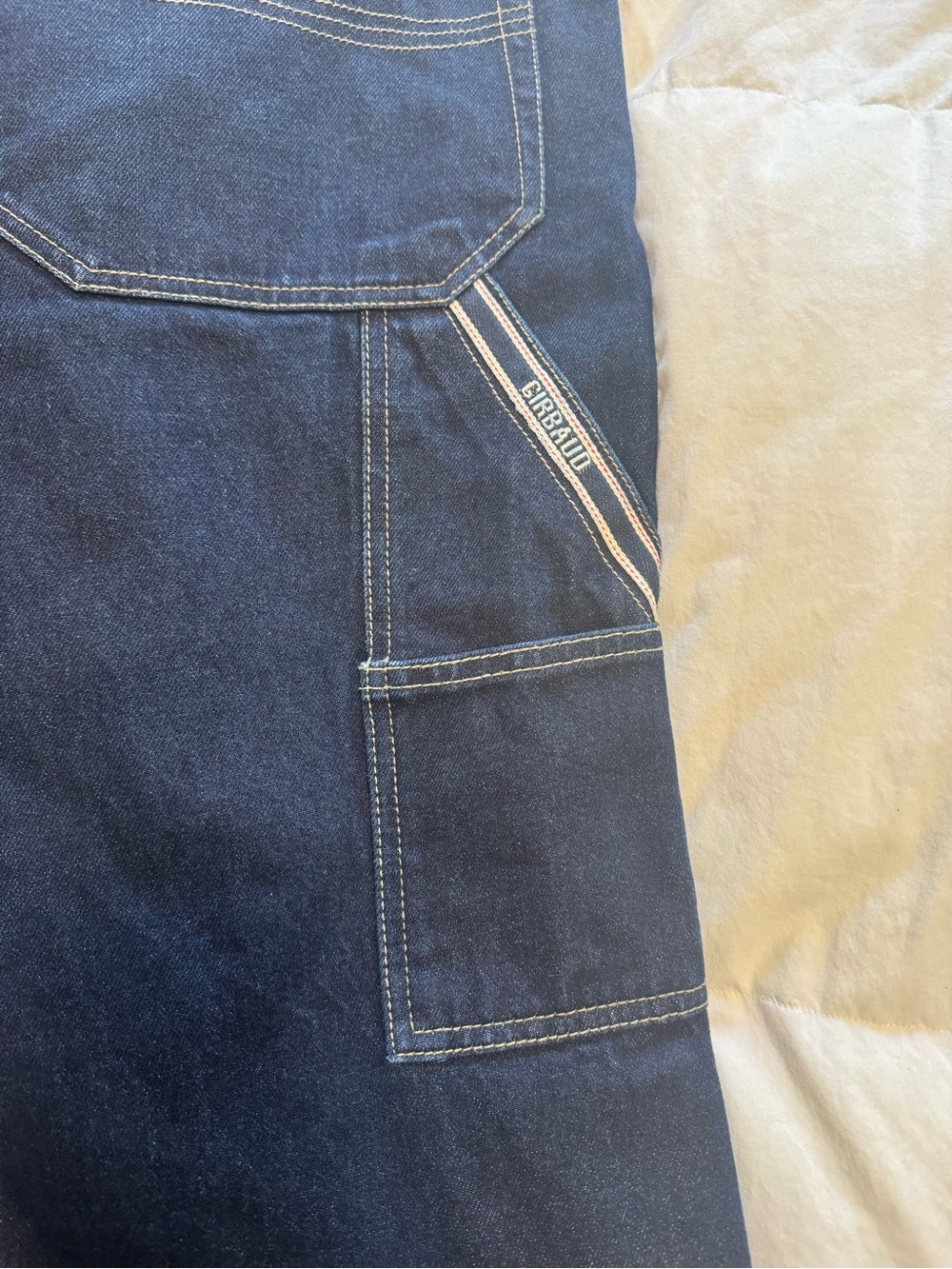 Marithe Francois Girbaud Men's Indigo Straight Jeans